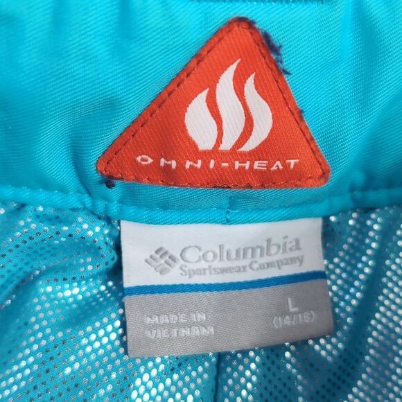 Columbia Bugaboo Youth Blue Snow Pants with Water-Resistant Material S… - Picture 4 of 7